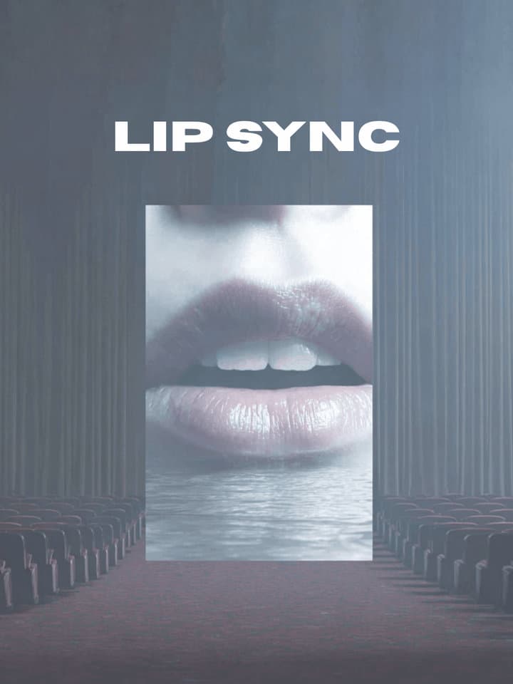 AI lip sync workflow example showing synchronized mouth movements